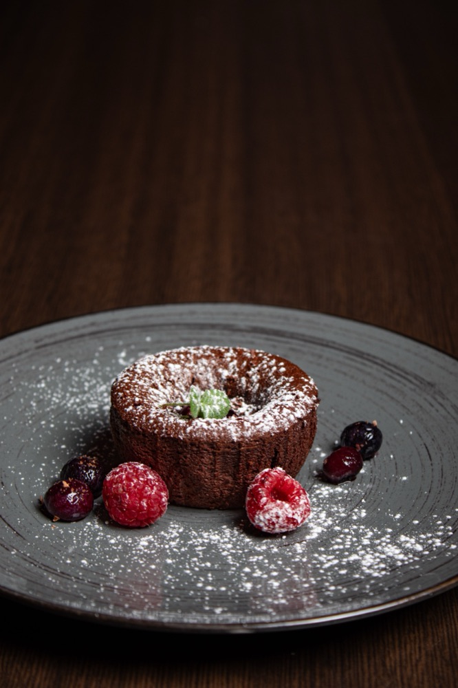 Lava cake · Photo sent